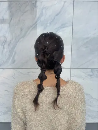 ヘアアレンジ 松永 らりっさのヘアスタイル