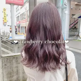 セミロング カラー ヘアアレンジ メンズ キッズ お悩み解決美容師 💐AMIのヘアスタイル