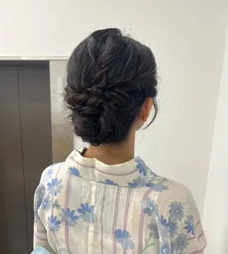 ヘアアレンジ アレンジ/ブラウン カラー HARU🕯のその他イメージ