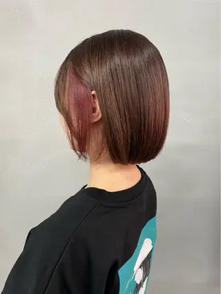 ショート カラー 柏 デザインカラー/ レイヤー🐣シオリのヘアスタイル