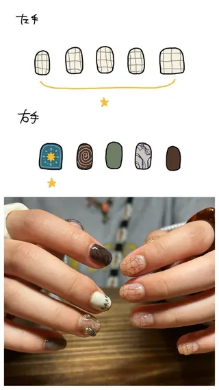 ネイル atelier mofのネイルデザイン