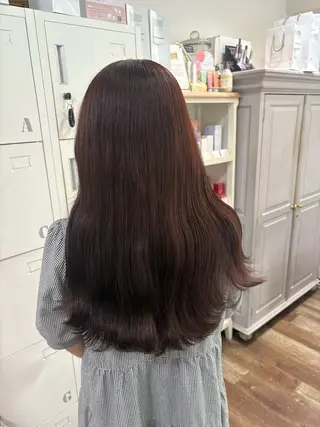 ロング カラー スズナ♡まろやか color🩰🎀のヘアスタイル