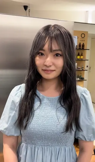 ロング カラー REFLECTION所属・ハイトーン /レイヤー/ふみやのヘアスタイル