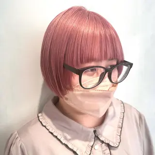 ショート カラー デザインカラー/パー マ🦖外岡咲希🦖のヘアスタイル