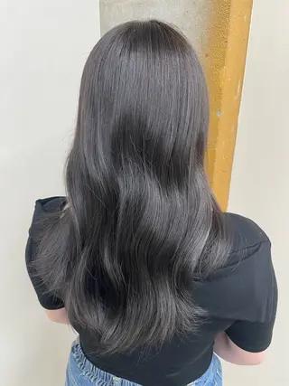 セミロング lift by mag所属・ユナ ナチュラル／透明感のヘアスタイル