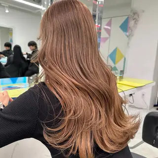 ロング カラー 渋谷/透明感カラー /半個室/こうめいのヘアスタイル