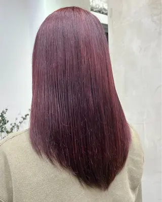 ロング カラー 🫐寒色系カラー 🫐ヤマナカリリカのヘアスタイル