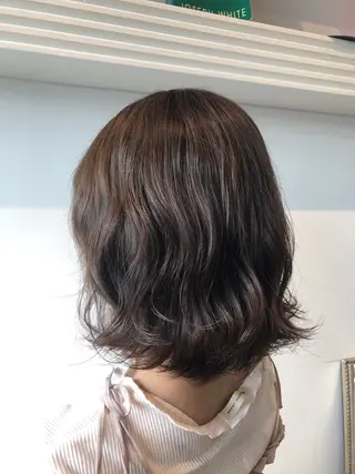 ミディアム カラー 💐パーソナルカラー /市橋加菜💐のヘアスタイル