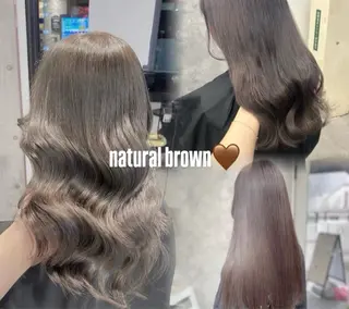 カラー ミルクティー/透明感 カラー🎀YURIAのヘアスタイル