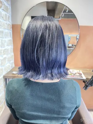 ミディアム 髪質改善×艶髪 斉藤 勝のヘアスタイル