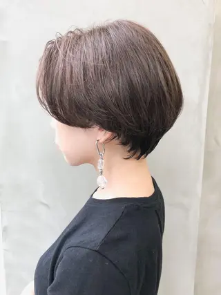 ショート カラー ショート・ボブ 徳竹淳一のヘアスタイル