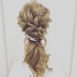 ヘアアレンジ ベストシーン 新浦安のマツエク・マツパデザイン