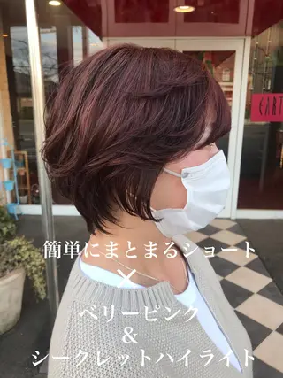 ショート 下條 真のヘアスタイル