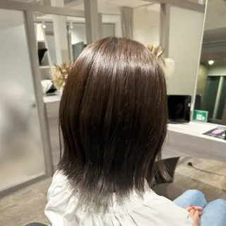 ミディアム カラー hair＆make CIEL所属・武井 哉子のヘアスタイル