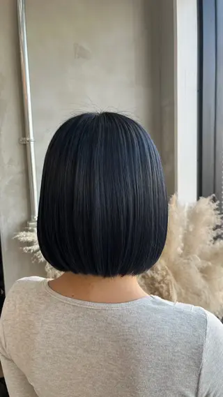 カラー 田中 萌のヘアスタイル