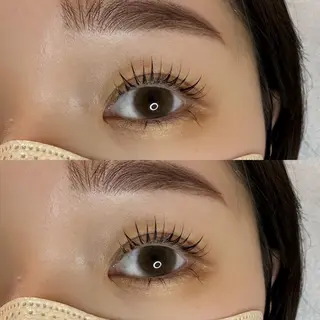 マツエク・マツパ アイブロウ 和田 比那のマツエク・マツパデザイン
