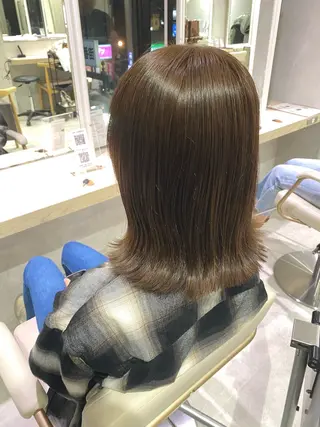 ミディアム カラー 低ダメージ施術/ 🐮牛木 史裕🐮のヘアスタイル