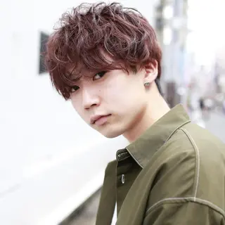 カラー メンズ ショート Mens salon ANDYのヘアスタイル