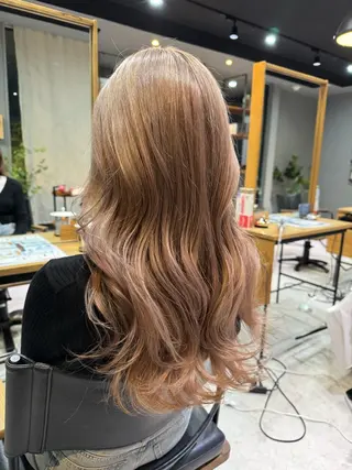 ロング カラー 岡崎/トレンドカラー 髪質改善/新吾ありさのヘアスタイル
