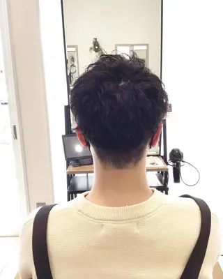 パーマ メンズ GranCieux 水戸/まつパ🧡黒柳のマツエク・マツパデザイン