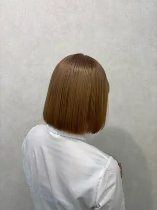 ミディアム エクステ/心斎橋/ ハイトーン/ミサキのヘアスタイル