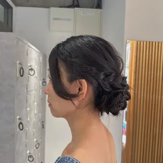ヘアアレンジ デザインカットカラー /🍓MITO🍓のヘアスタイル