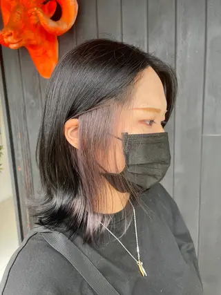 ミディアム 三好 達也のヘアスタイル