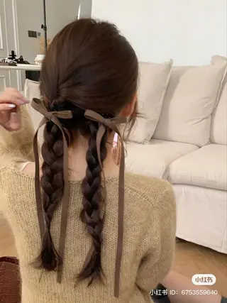 🧺赤みなし透明感 カラー🌱BABYのヘアスタイル