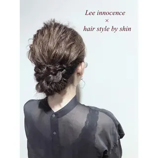 ミディアム カラー パーマ ヘアアレンジ カラー/髪質改善スペ シャリスト宮本　伸一のヘアスタイル