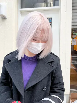 ショート カラー Via officialのヘアスタイル