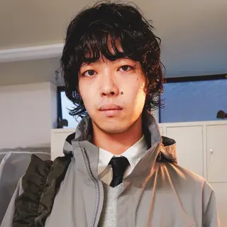 ショート パーマ メンズ メンズハイトーン/栄 /イトウタケルのヘアスタイル