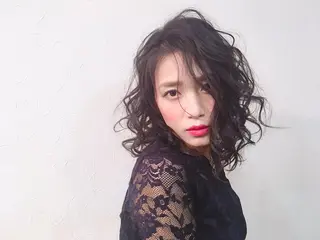 ミディアム ヘアアレンジ okuda yuukiのヘアスタイル