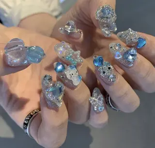 ネイル Manamǐ 個性派のネイルデザイン