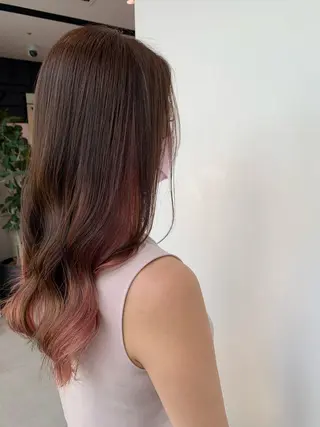 カラー 石井 潤のヘアスタイル