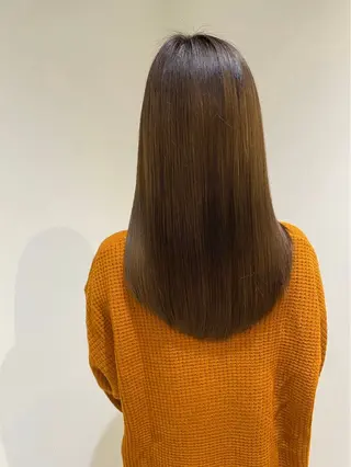 ロング 名嘉 穂乃花のヘアスタイル