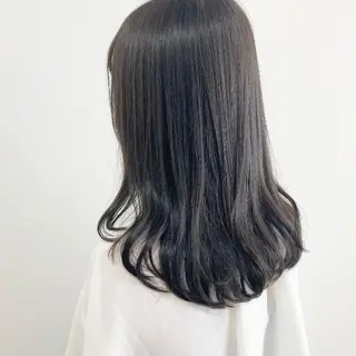 ミディアム カラー お洒落パーマ/ 艶カラー/michiのヘアスタイル