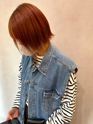 ショート カラー ミ ユのヘアスタイル