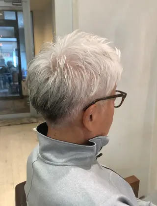 ショート メンズ メンズ指名多数!! SiLO 田島のヘアスタイル