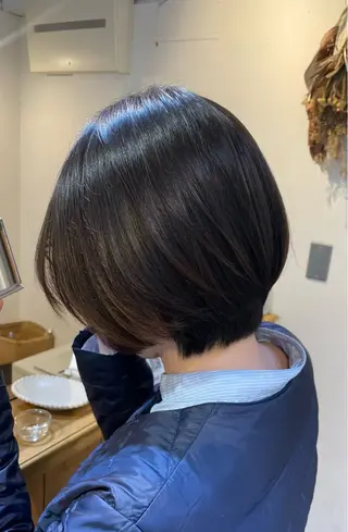 ショート 韓国レイヤー/ショー ト/nodokaのヘアスタイル