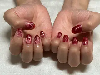 ネイル 【パラジェル・フィルイン】Nailsalon Merci東中野所属・Merci shigaのネイルデザイン