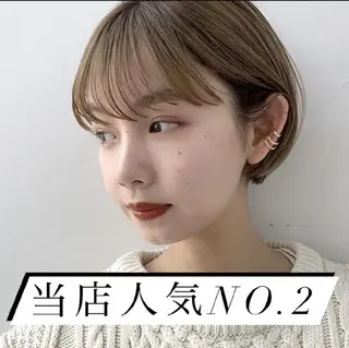 ショート カラー ko-ta メンズヘア/パーマのヘアスタイル