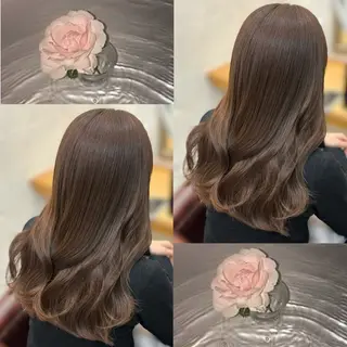 ミディアム 髪質改善♡ 保坂汐音のヘアスタイル