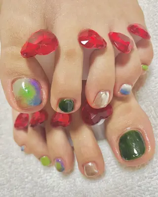 ネイル 加瀬 アンジェリーのネイルデザイン