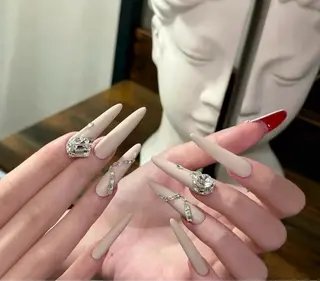 ネイル 長さだし専門 ありさのネイルデザイン