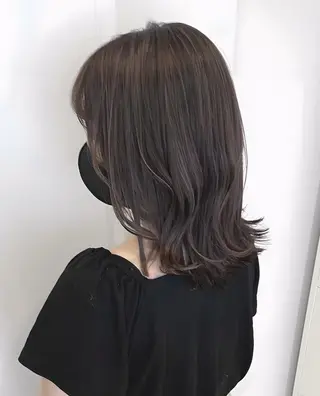 ロング カラー 韓国風レイヤー🗝要 暗透カラー📓吉祥寺のヘアスタイル