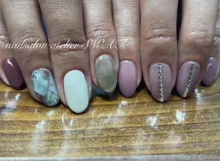 ネイル ヘアーサロン大野所属・nailsalon SWATiのネイルデザイン