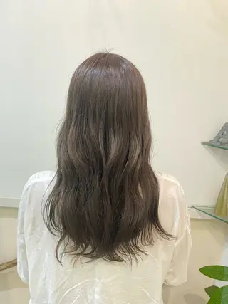 ロング カラー 髪質改善カラー🤍 エクステ✨君島由実子のヘアスタイル