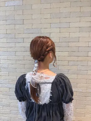 ロング みゆ/カラー モデル募集中🎀🤍のヘアスタイル