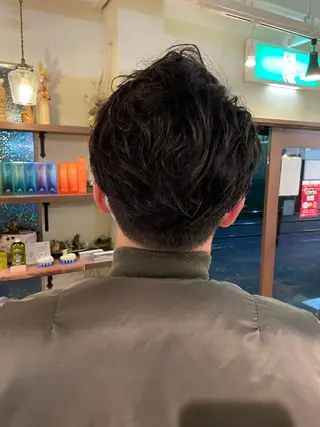 ショート 山本 純平のヘアスタイル