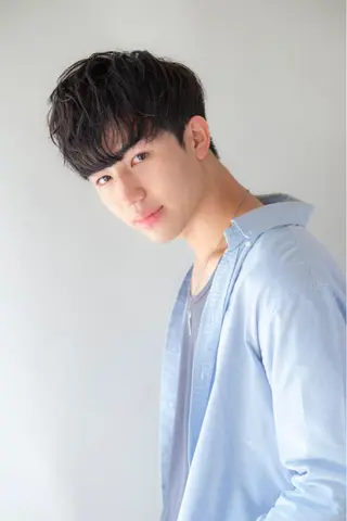 ショート パーマ メンズ 韓国風カット/ 髪質改善 黒崎のヘアスタイル